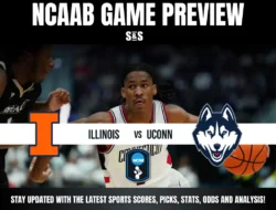 Prediksi Pertandingan UConn Huskies vs Illinois Fighting Illini