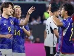 Timnas Jepang Torehkan Kemenangan di Laga Uji Coba Kontra Inggris